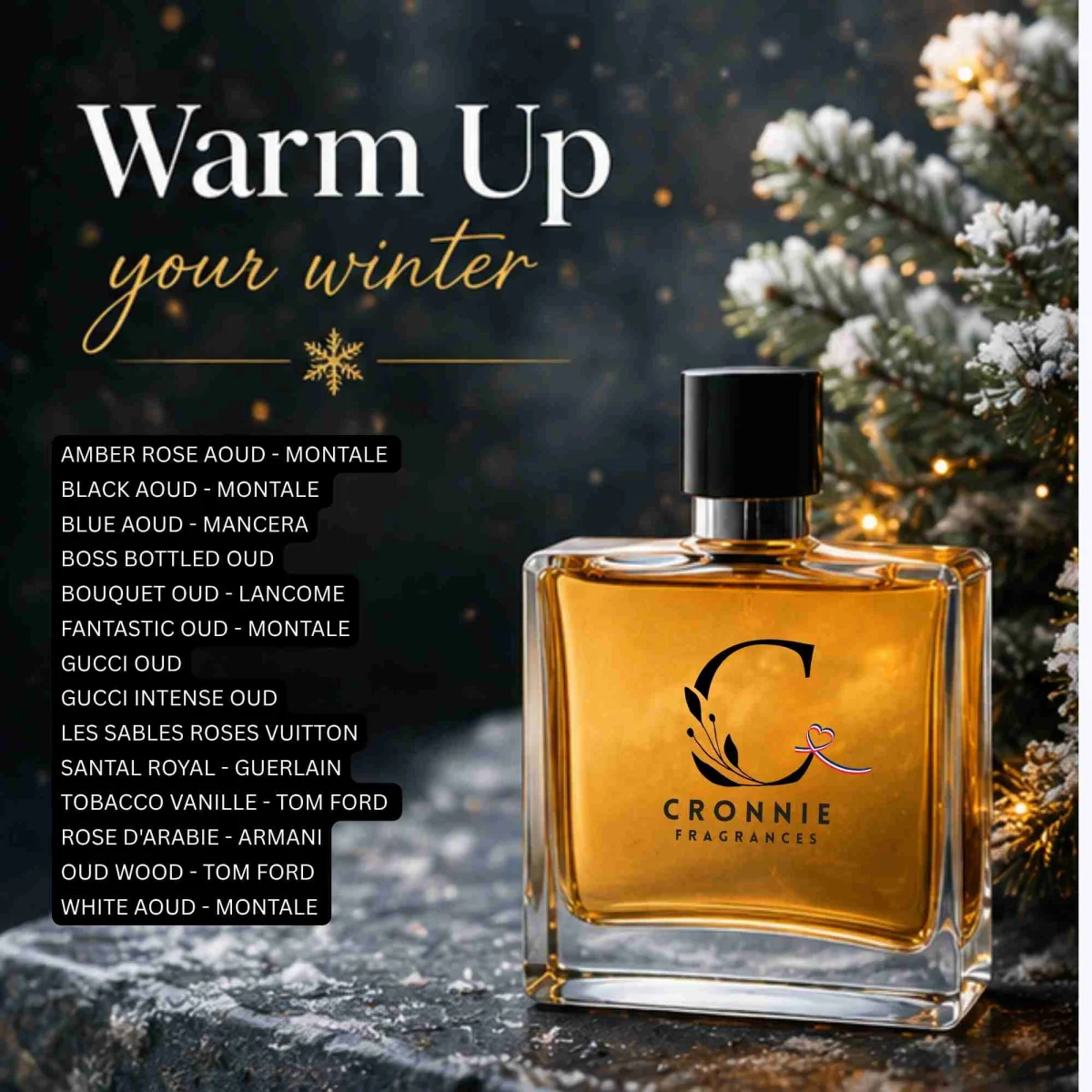 Cronnie fragrances collection